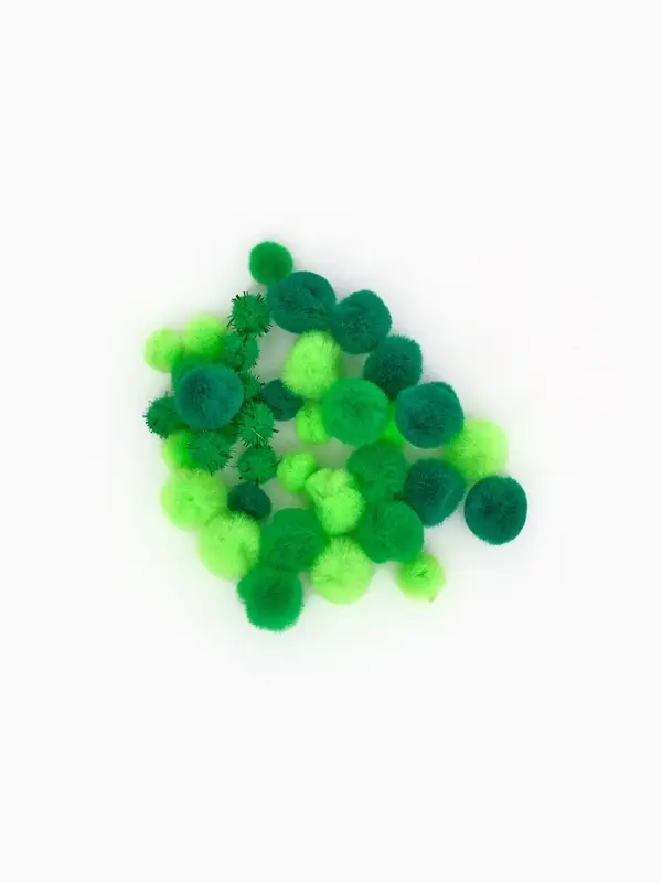 Синельная проволока, набор для творчества из проволоки с ворсом, помпонов и глаз