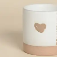 Кружка SL Home &laquo;Сердце&raquo;, 520 мл, 13.5&times;9.6&times;9.8 см, керамика, белая