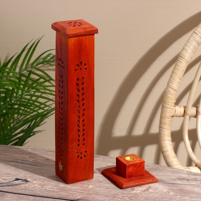 Башня для благовония 30 см, дерево кикар Башня для благовония 30 см, дерево кикар