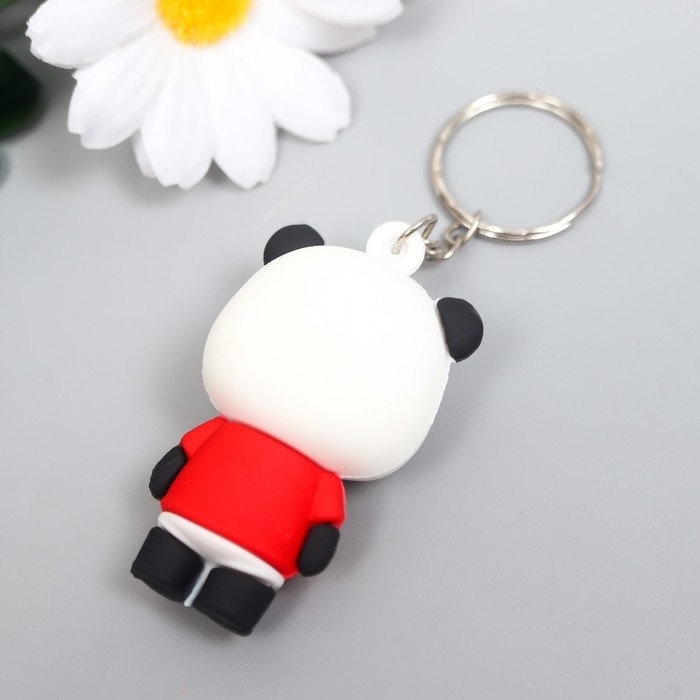 Брелок резина Брелок резина "Панда с фотоаппаратом" МИКС 2,3х3,3х5 см