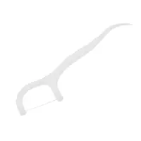 Зубочистки с зубной нитью тм VETTA, полистирол, полиэтиленовое волокно, 7,4см, 50шт