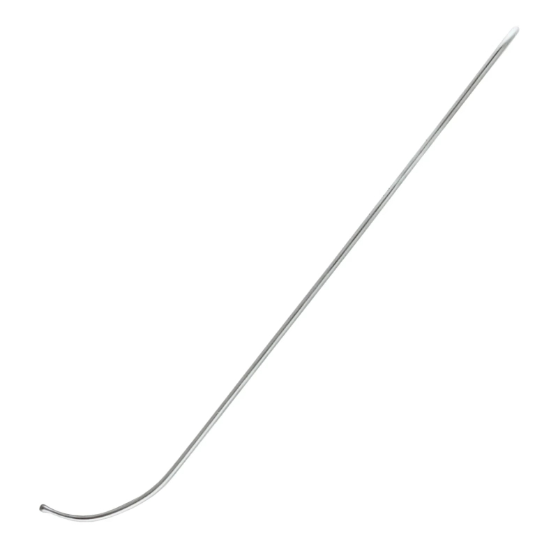 Зонд маточный с делениями, изогнутый, 290 мм, J-20-283