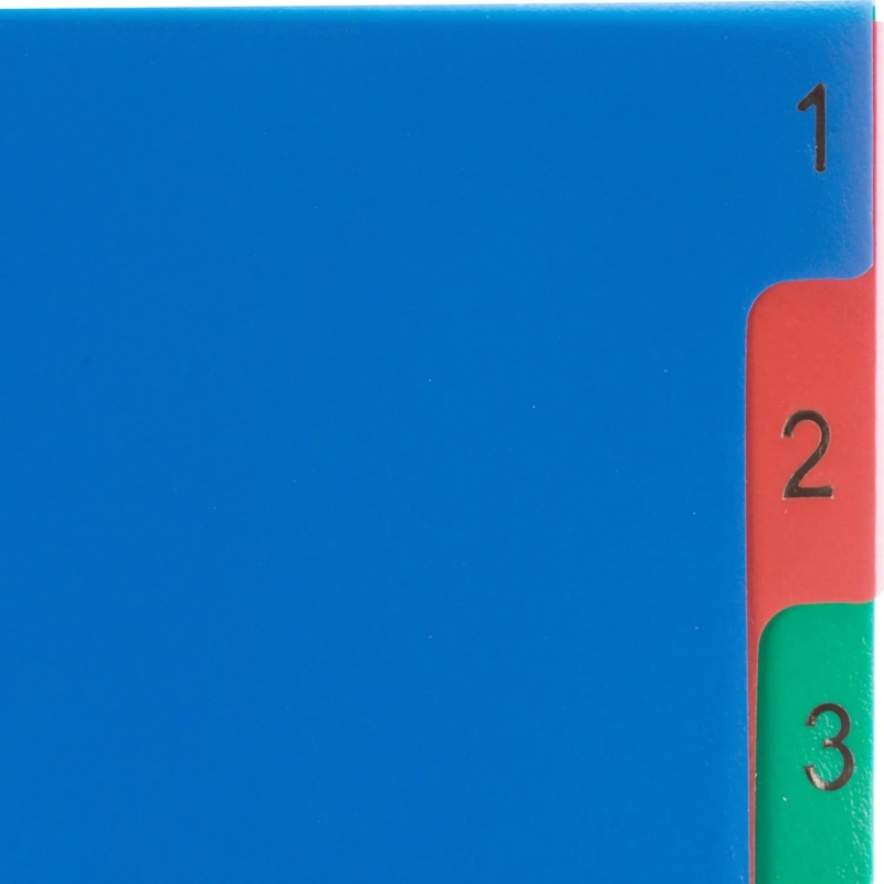 Разделитель листов 10, цв. MAXI А4 , Attache Selection