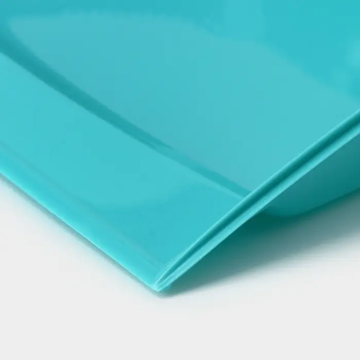 Веник для пола Disco, с совком, 8&times;19&times;58 см, бирюзовый