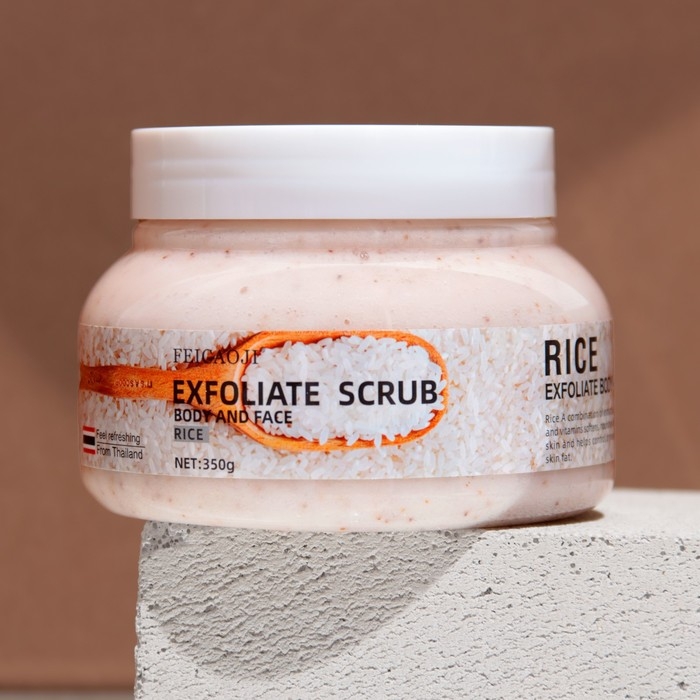 Скраб для тела рисовый, 380 гр Скраб для тела рисовый, 380 гр