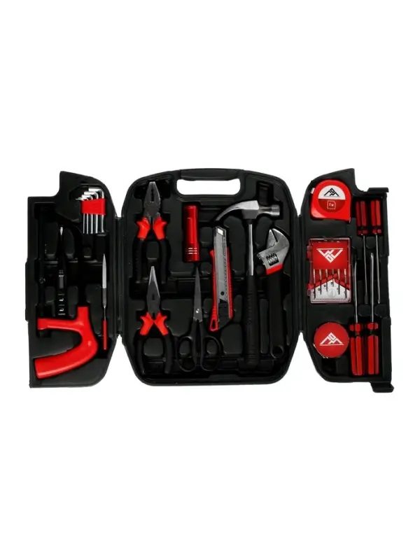 Набор инструментов в кейсе ЛОМ &laquo;23 ФЕВРАЛЯ&raquo;, в подарочной упаковке, 27 предметов