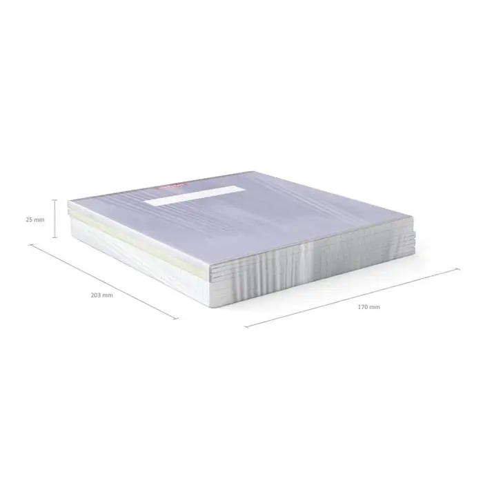 Тетрадь 48 листов в клетку, ErichKrause Unicolor, обложка мелованный картон, МИКС