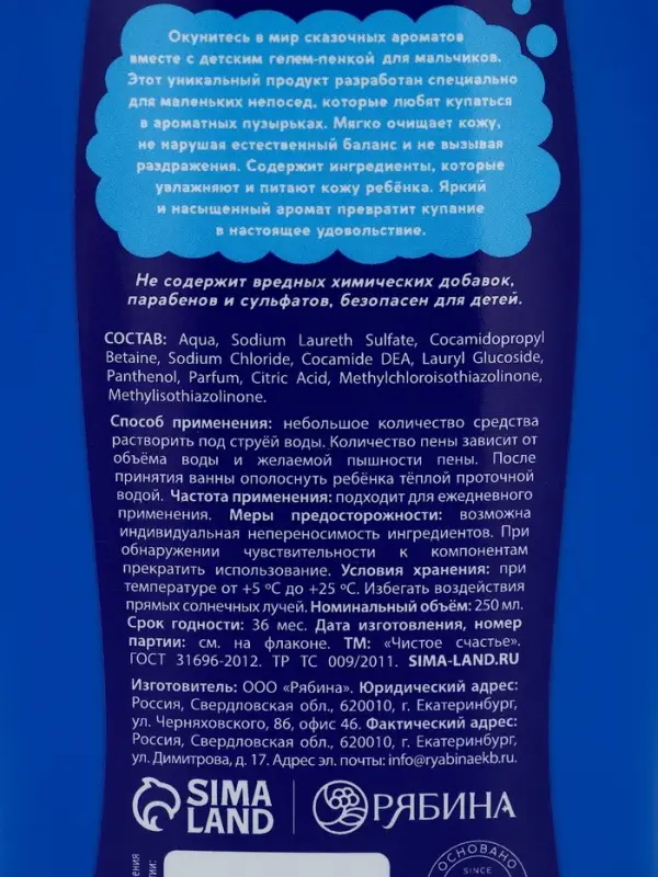 Подарочный набор детский SUPER ROBOT, гель-пена 250 мл и мочалка, Чистое счастье