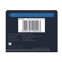 Картридж чернильн для пер.ручки WATERMAN Cartridge Size Stand син S0110860