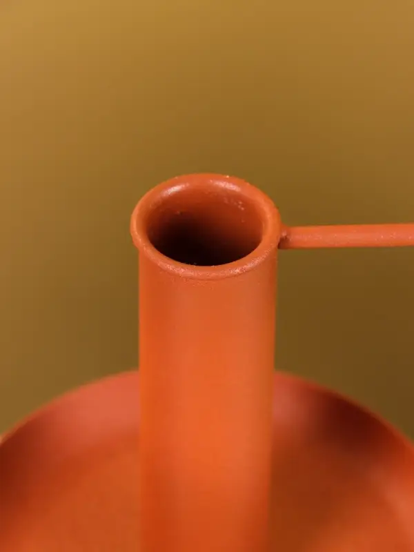 Подсвечник на 1 свечу текстурный с ручкой и блюдцем «Терракотовый», 10×10×9.5 +/- 0.5 см Подсвечник на 1 свечу текстурный с ручкой и блюдцем «Терракотовый», 10×10×9.5 +/- 0.5 см