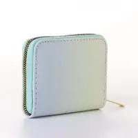 Кошелёк женский &laquo;Цветной перелив&raquo;, на молнии, 11&times;2.5&times;9 см, градиентный, разноцветный