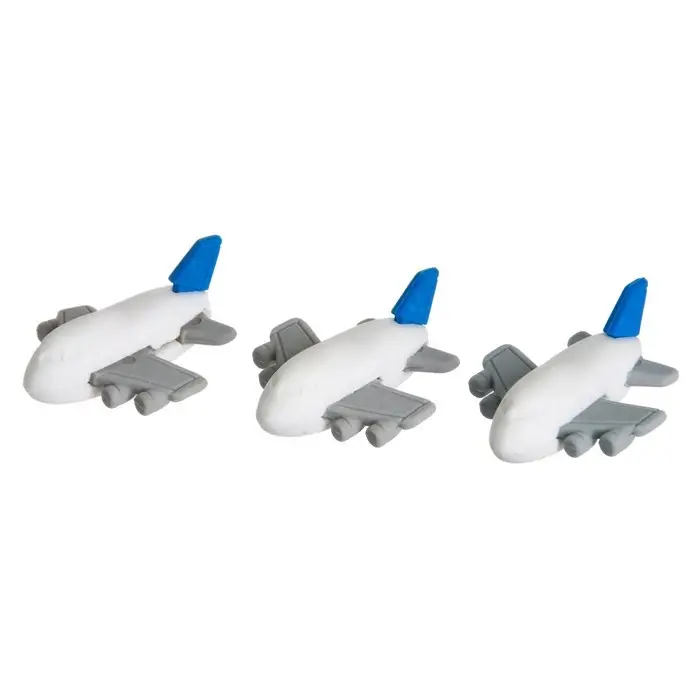 Ластик фигурный Ластик фигурный "Самолет", МИКС