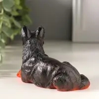 Сувенир Овчарка лежа, 6,5х10х5см