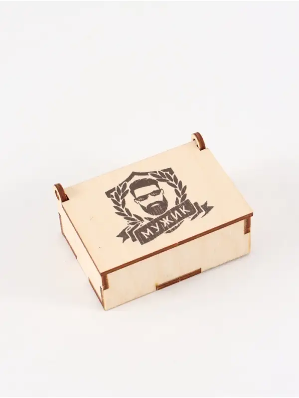 Коробка подарочная деревянная «Мужик» 8,5 х 6 х 3,5 см Коробка подарочная деревянная «Мужик» 8,5 х 6 х 3,5 см