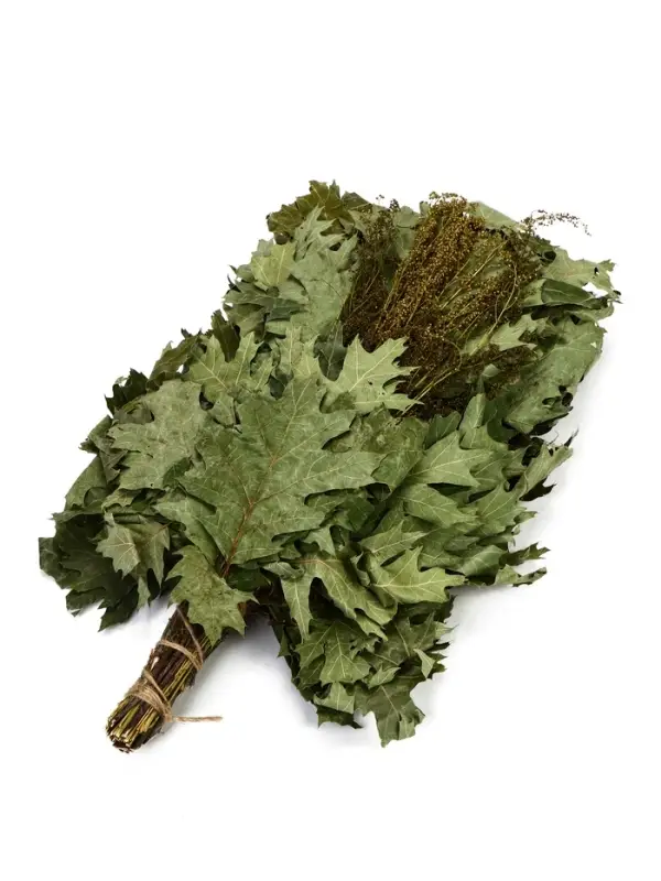 Веник для бани, дубовый, 55 см, с полынью, &laquo;Добропаровъ&raquo;