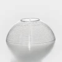 Салатник Доляна &laquo;Шарм&raquo;, d=23 см, высота 9.5 см, 2.2 л, прозрачный