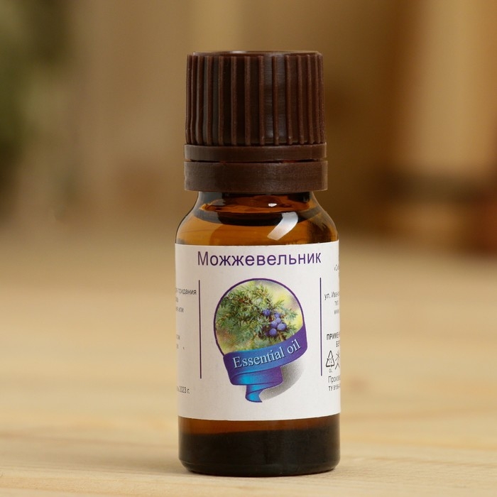 Эфирное масло Эфирное масло "Можжевельник", флакон-капельница, аннотация, 10 мл, дезинфицирующее