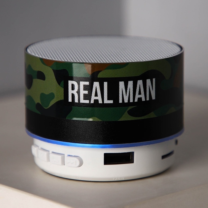 Портативная колонка «Real man», модель PS-03, 4,9 х 7 см Портативная колонка «Real man», модель PS-03, 4,9 х 7 см