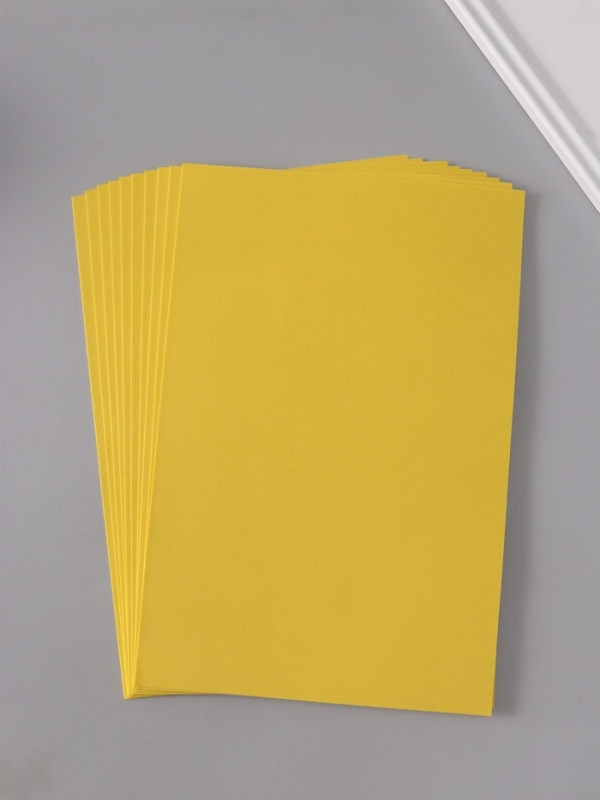 Фоамиран Фоамиран "Лимонный" 1 мм (набор 10 листов) формат А4