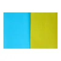 Бумага цветная А4, 16 листов, 16 цветов "Подводный мир", мелованная, двусторонняя, на скобе, МИКС