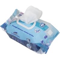 Салфетки влажные Luscan антибактериальные с крышкой 150шт/уп