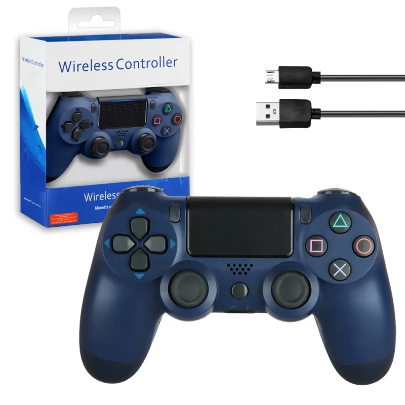 Джойстик PS4 DualShock беспроводной AA темно синий