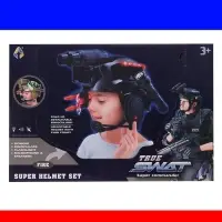 Шлем полицейского &laquo;Супер агент&raquo;, световые и звуковые эффекты, работает от батареек