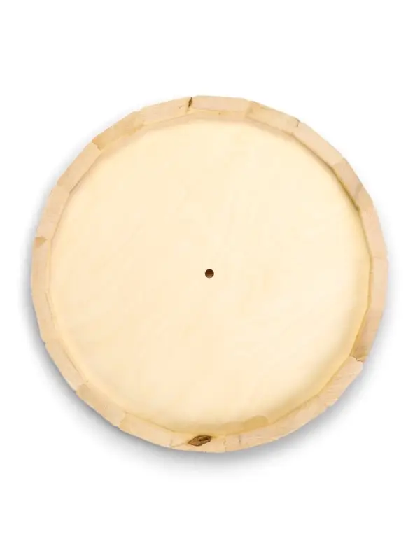 Шайка - таз для бани и сауны &laquo;Русский узор&raquo;, 12 л, деревянная, пластиковая вставка, &laquo;Добропаровъ&raquo;