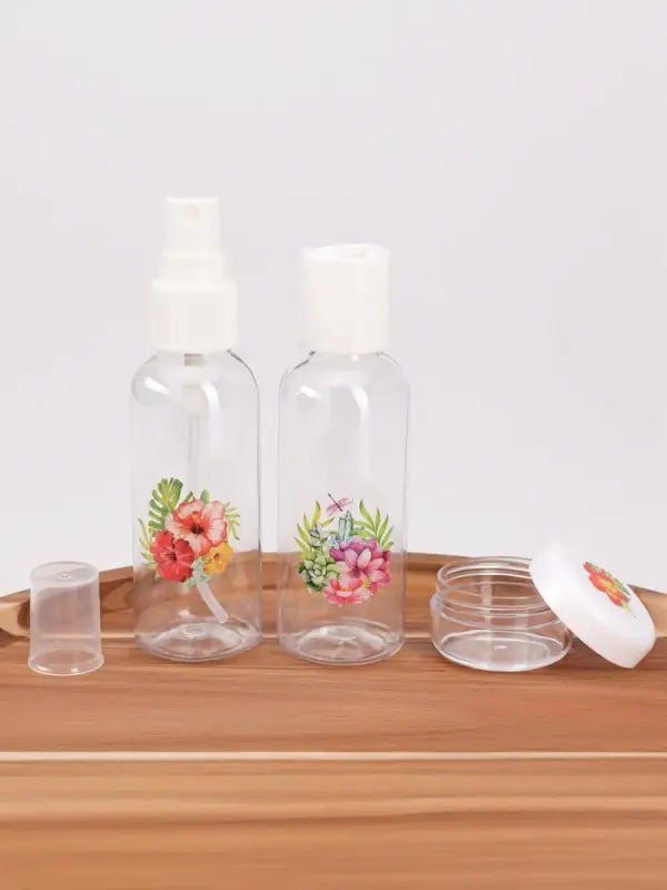 Набор для хранения &laquo;Тропики&raquo;, в чехле, 8 предметов