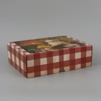 Коробка подарочная самосборная &laquo;Дед Мороз&raquo;, 30.7&times;22&times;9.5 см