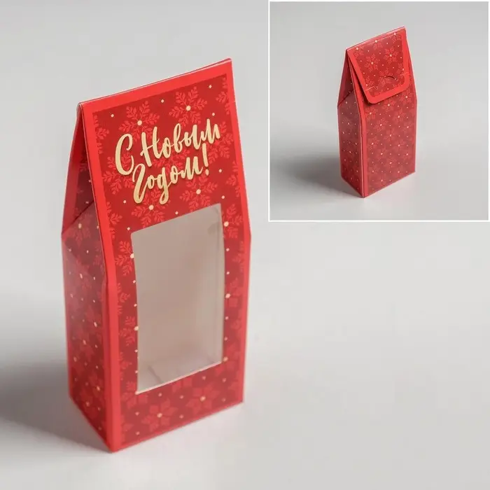 Коробка складная «Best wishes», 6 х 14,5 х 3,5 см