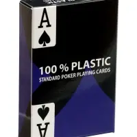 Карты игральные пластиковые, колода 55 шт., 6.5&times;9&times;2 см, МИКС