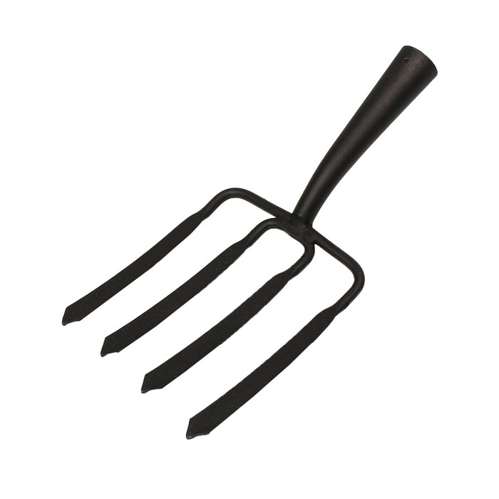 Вилы копальные, 4-рогие, тулейка 40 мм, без черенка, Greengo Вилы копальные, 4-рогие, тулейка 40 мм, без черенка, Greengo