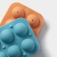 Форма для выпечки &laquo;Кейкпопс&raquo;, силикон, 19.5&times;11.7&times;3.5 см, 8 ячеек, 2 части, с палочками, МИКС