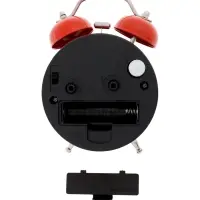 Часы - будильник настольные "Классика", дискретный ход, 12 х 8.5 см, АА, красные Часы - будильник настольные "Классика", дискретный ход, 12 х 8.5 см, АА, красные