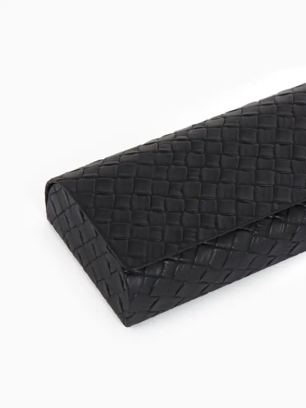 Футляр для очков Июнь2502 15,5*6*3 см, магнит, черный Футляр для очков Июнь2502 15,5*6*3 см, магнит, черный