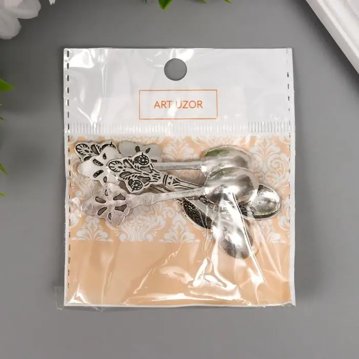 Сувенир кошельковый металл Сувенир кошельковый металл "Ложечка королевская" 5,9х1,4 см