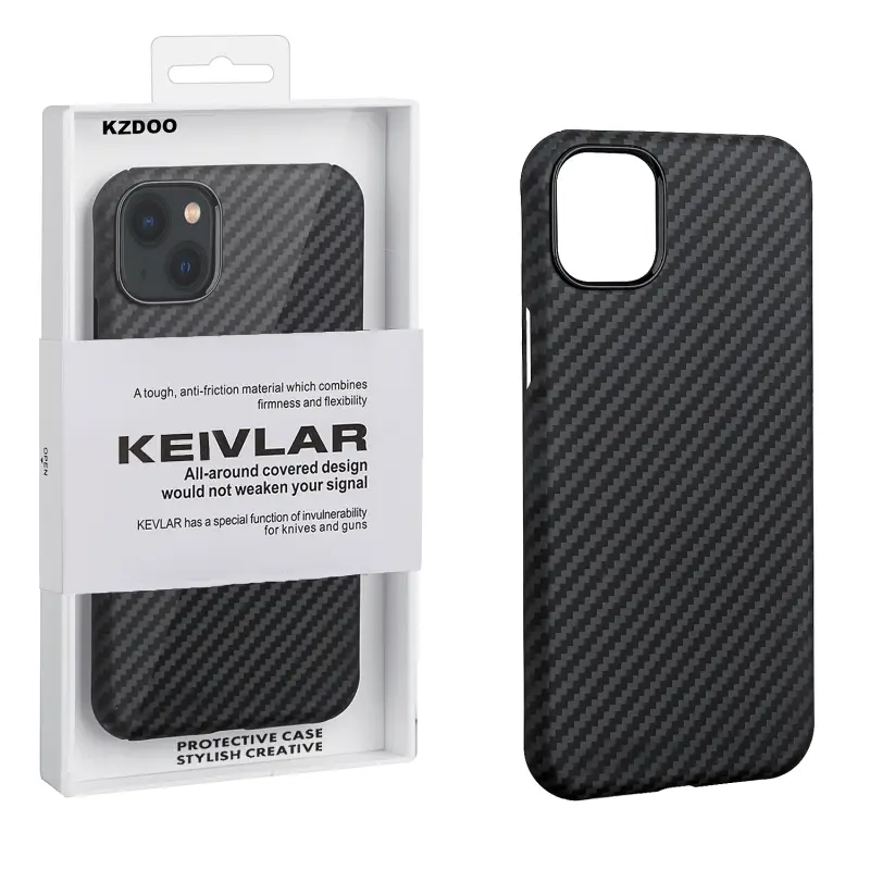 Чехол iPhone 14 Kevlar Black K-DOO Чехол iPhone 14 Kevlar Black K-DOO