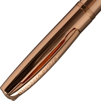 Ручка шариковая автоматич. SIENNA 1мм,синяя,корп.роз золото,футл 20-0356/13