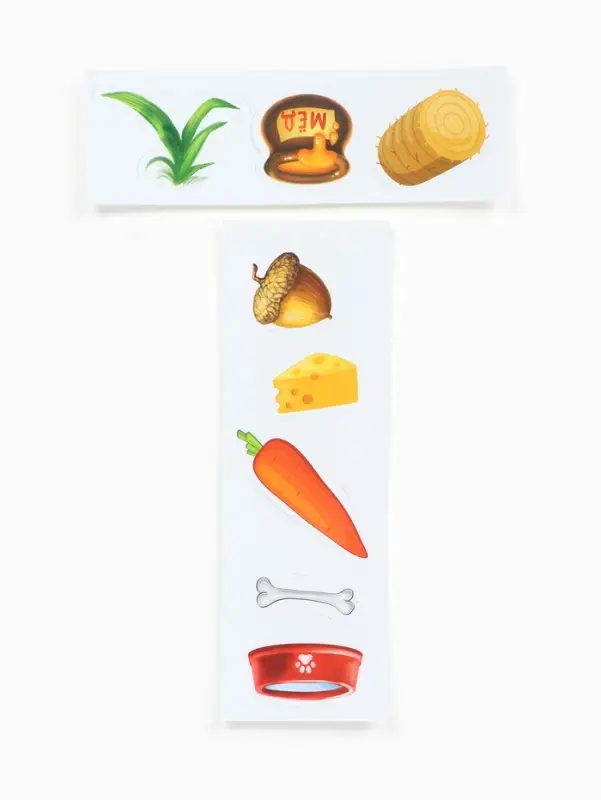 Игрушка развивающая &laquo;Веселые липучки. Кто что ест?&raquo; МИНИ