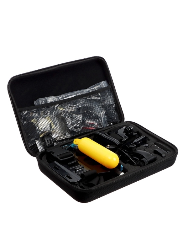 Набор аксессуаров для Экшн-камеры, 50 предметов, сумка для хранения Набор аксессуаров для Экшн-камеры, 50 предметов, сумка для хранения