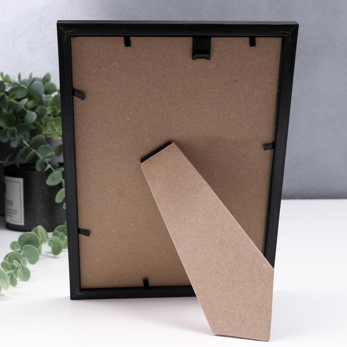 Фоторамка пластик 15х21 см 1489 чёрный Фоторамка пластик 15х21 см 1489 чёрный