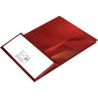 Пакет подарочный с мат.лам.22х31х10см ML Красная абстракция,190гППК-2761