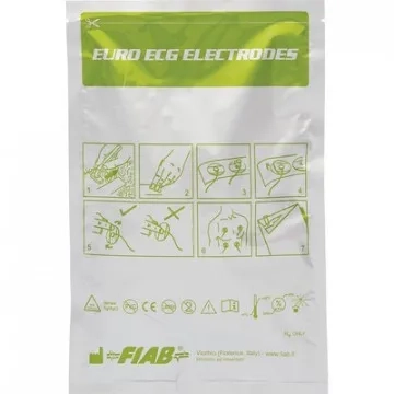 Электроды для ЭКГ однораз.57х34мм, пена, универс. Fiab F9049/RU573450шт/уп