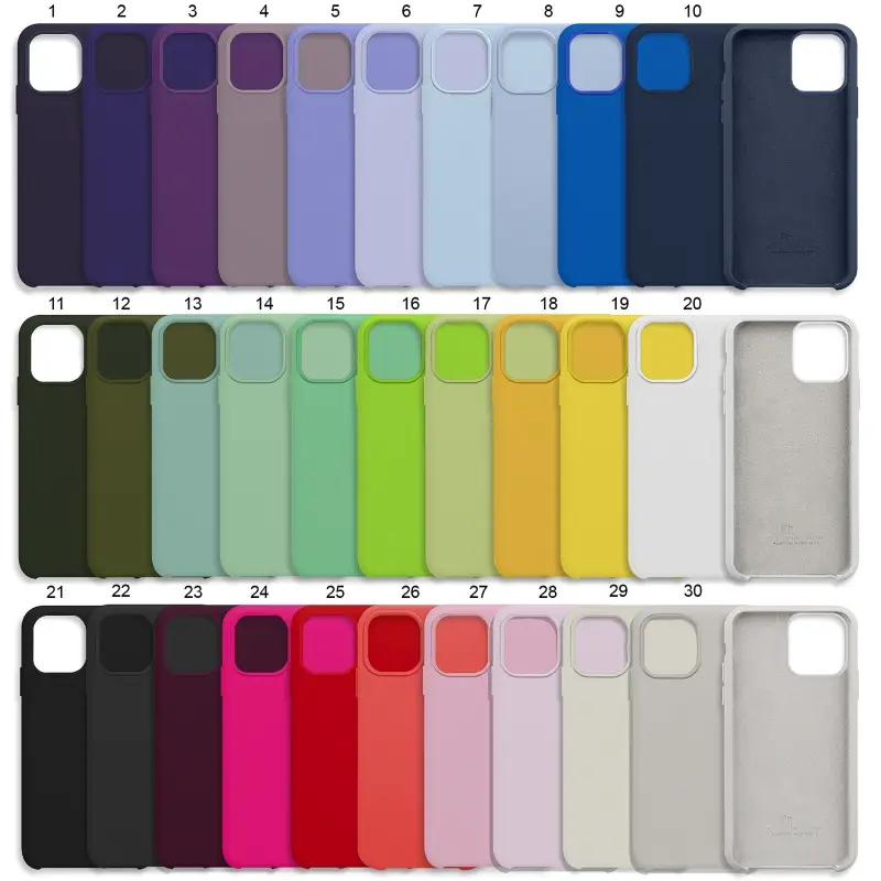 Чехол для iPhone 13 Silicone Case APL WS (с лого)