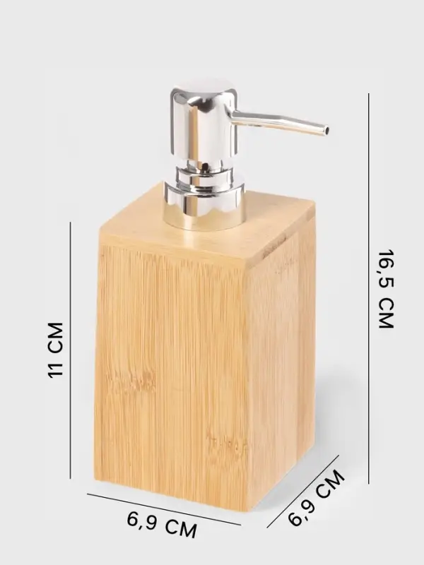Набор аксессуаров для ванной SAVANNA BAMBOO, дозатор, стакан
