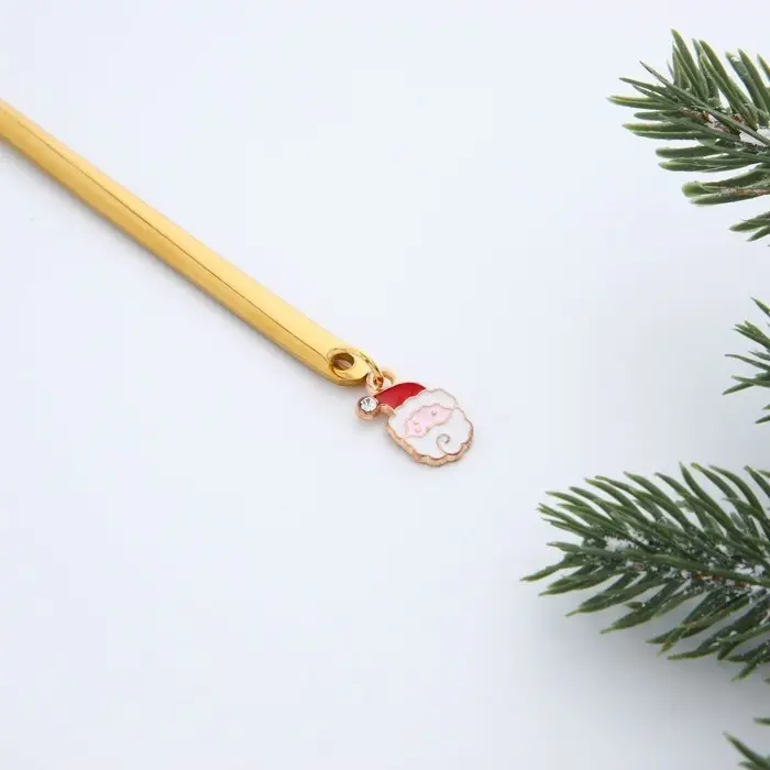 Ложка столовая с подвесом «Ложка крутого Санты», 2,7 х 14,8 см, Ложка столовая с подвесом «Ложка крутого Санты», 2,7 х 14,8 см,