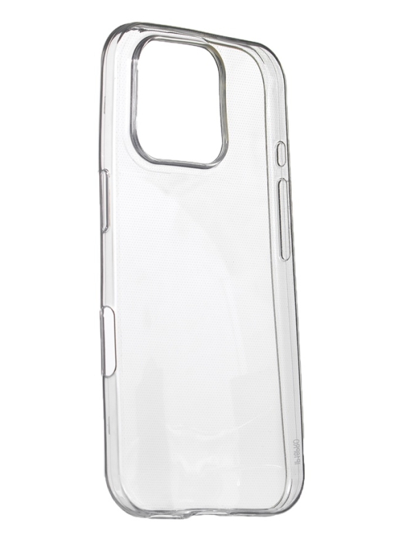 Чехол Luazon для iPhone 16 Pro, силиконовый, прозрачный Чехол Luazon для iPhone 16 Pro, силиконовый, прозрачный