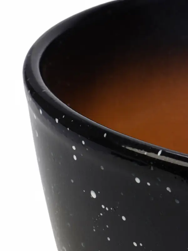 Горшок цветочный поддоном  8 л,  керамика, Гранит (М) Горшок цветочный поддоном  8 л,  керамика, Гранит (М)