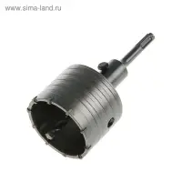 Коронка буровая в сборе ТУНДРА, SDS-plus, М22&times;73 мм